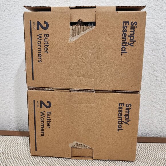 Simply Essential Set of 2 Butter Warmers x2 - Picture 3 of 5